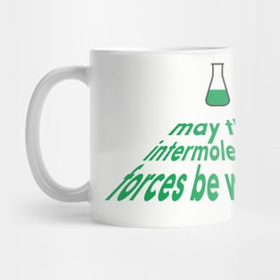 Intermolecular Forces Warp (dark flask) Mug